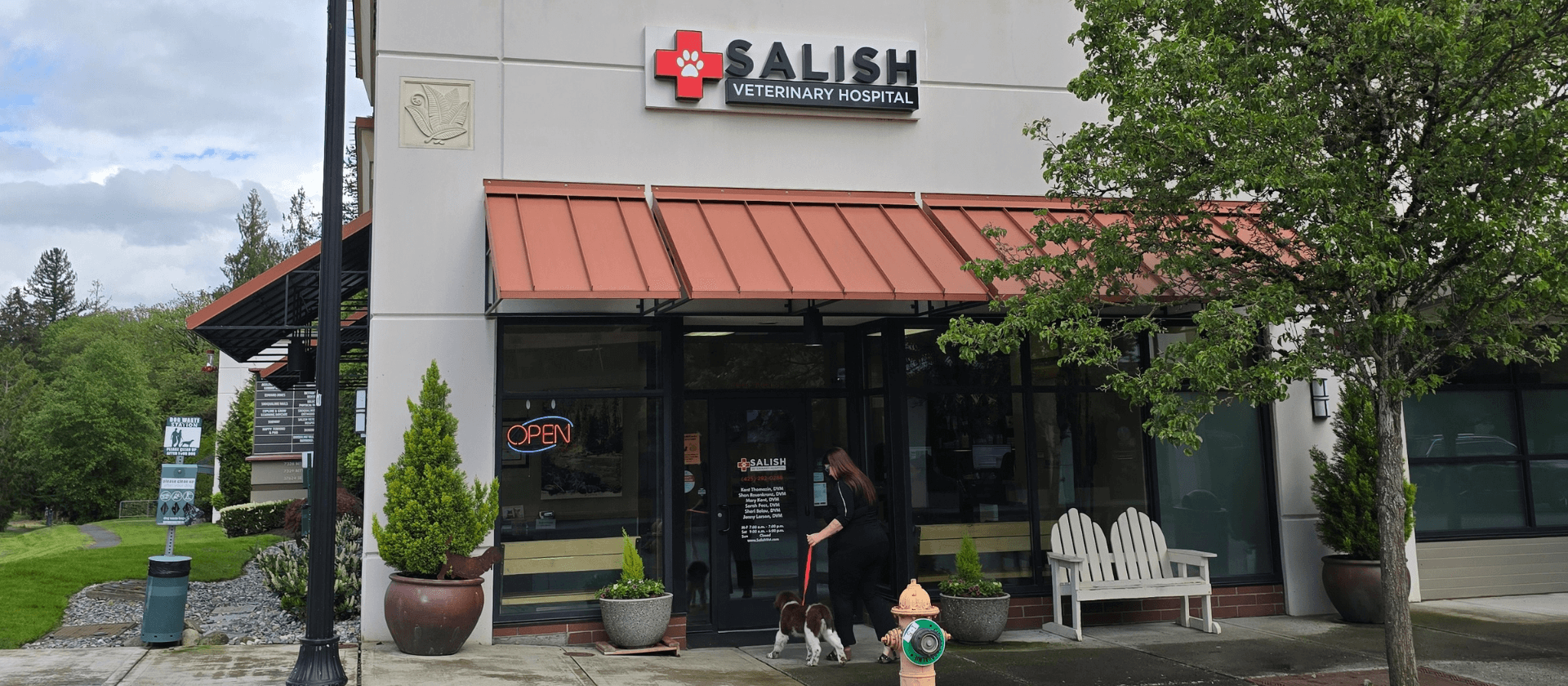 Exterior of Salish Building